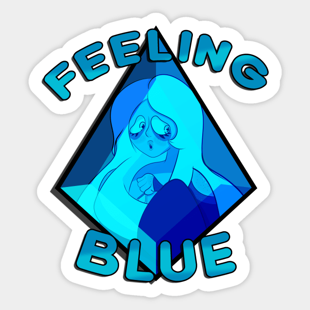 Blue Diamond 2 Sticker by Shrew_Boi